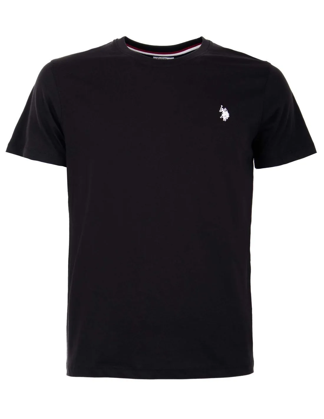 US POLO ASSN  CAMISETA NEGRA 49351 HOMBRE