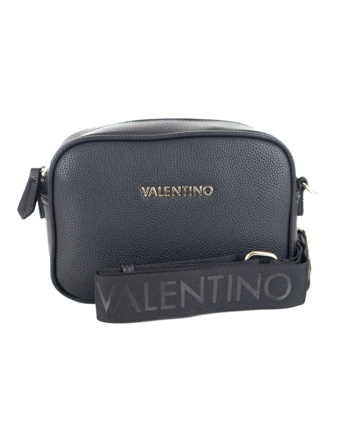 VALENTINO  BANDOLERA NEGRA NEVER VBS8GL15 MUJER