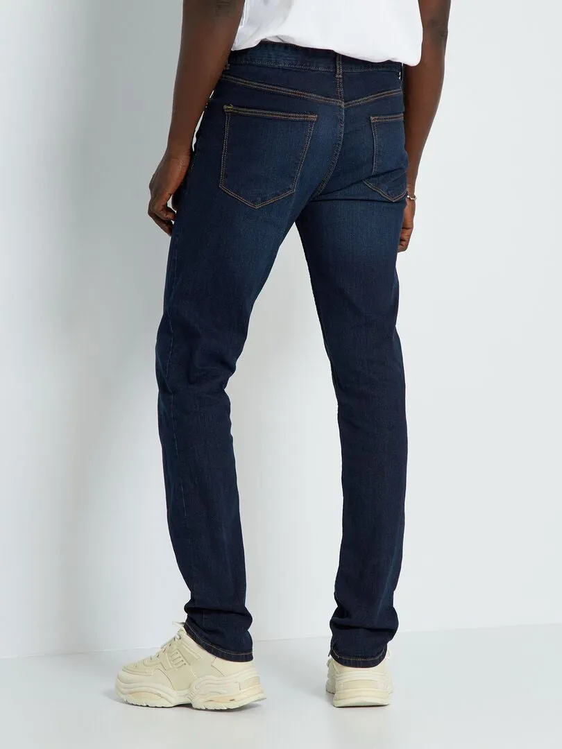 VAQUERO SLIM ELáSTICO L34  íNDIGO
