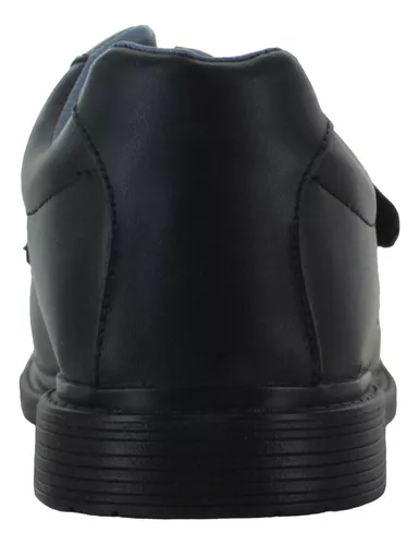 Vavito Zapato Choclo Escolar Formal Velcro Piel Niño 89688