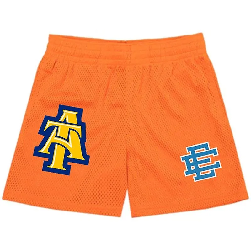 Verano Eric Emanuel EE Pantalones Cortos Básicos Hombre Mujer Gimnasio Entrenamiento Pantalones Cortos De Malla Baloncesto Mascu