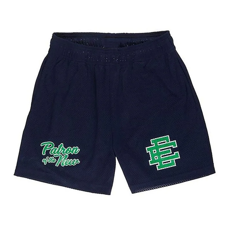 Verano Eric Emanuel EE Pantalones Cortos Básicos Hombre Mujer Gimnasio Entrenamiento Pantalones Cortos De Malla Baloncesto Mascu