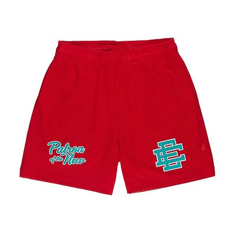 Verano Eric Emanuel EE Pantalones Cortos Básicos Hombre Mujer Gimnasio Entrenamiento Pantalones Cortos De Malla Baloncesto Mascu