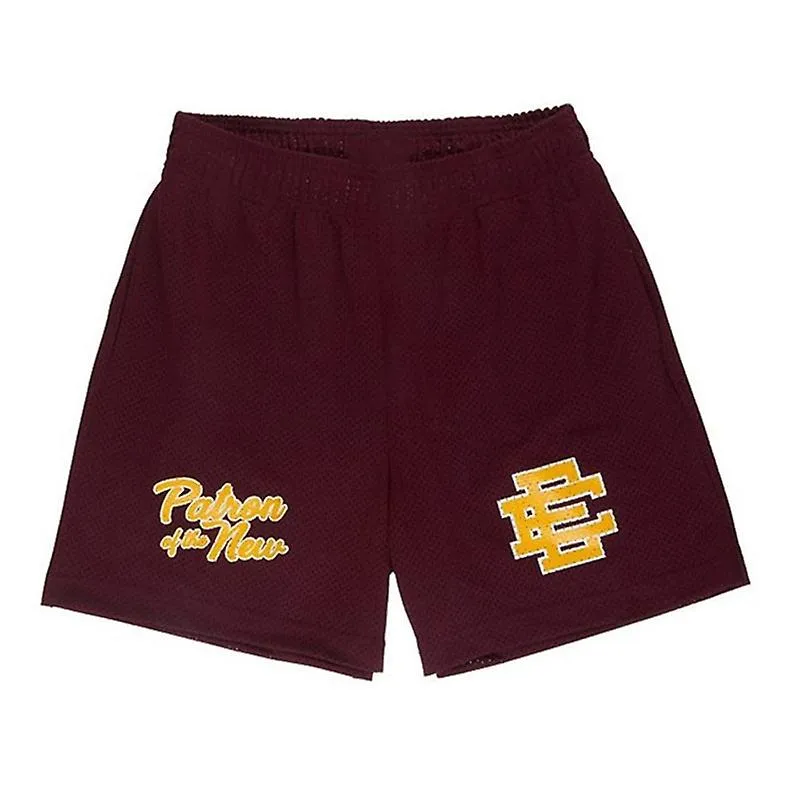 Verano Eric Emanuel EE Pantalones Cortos Básicos Hombre Mujer Gimnasio Entrenamiento Pantalones Cortos De Malla Baloncesto Mascu