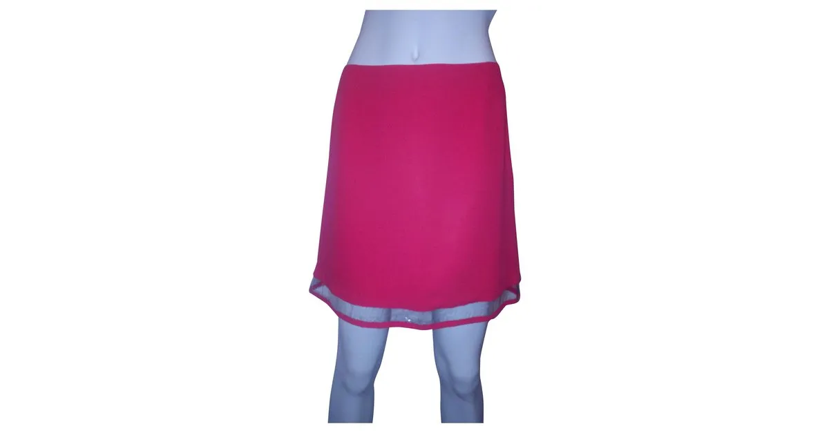 Versace falda de patinadora Roja 