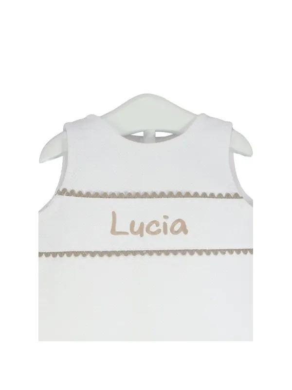 Vestido bebe personalizado