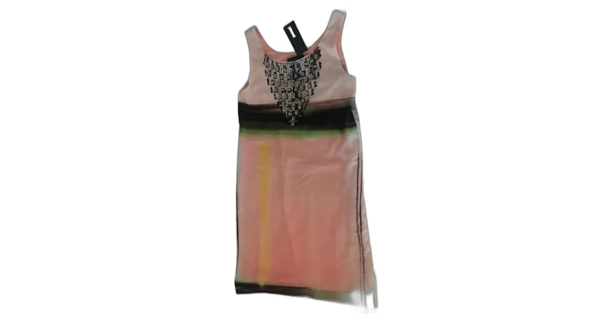 Vestido Clase Roberto Cavalli Rosa 