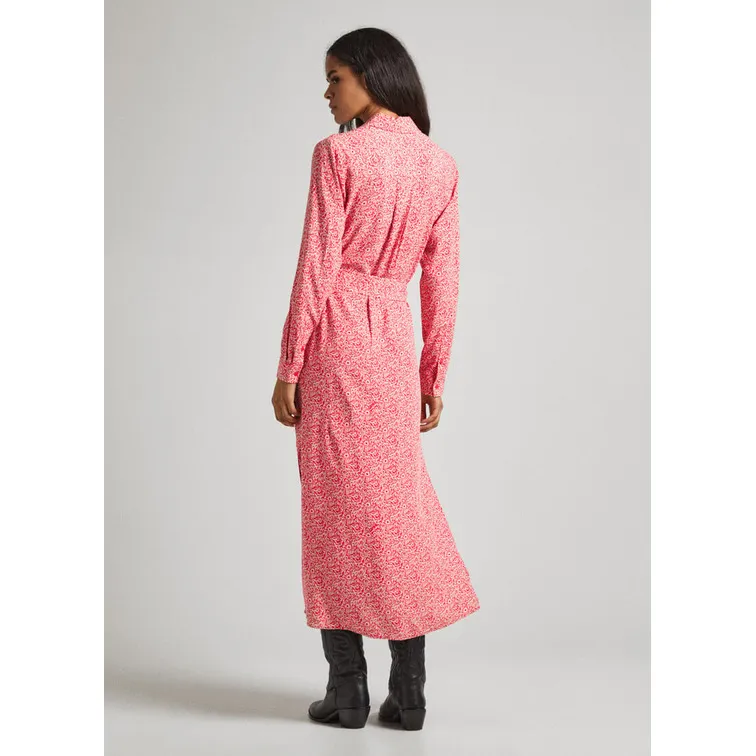 VESTIDO LARGO ESTAMPADO FLORAL MUJER PEPE JEANS