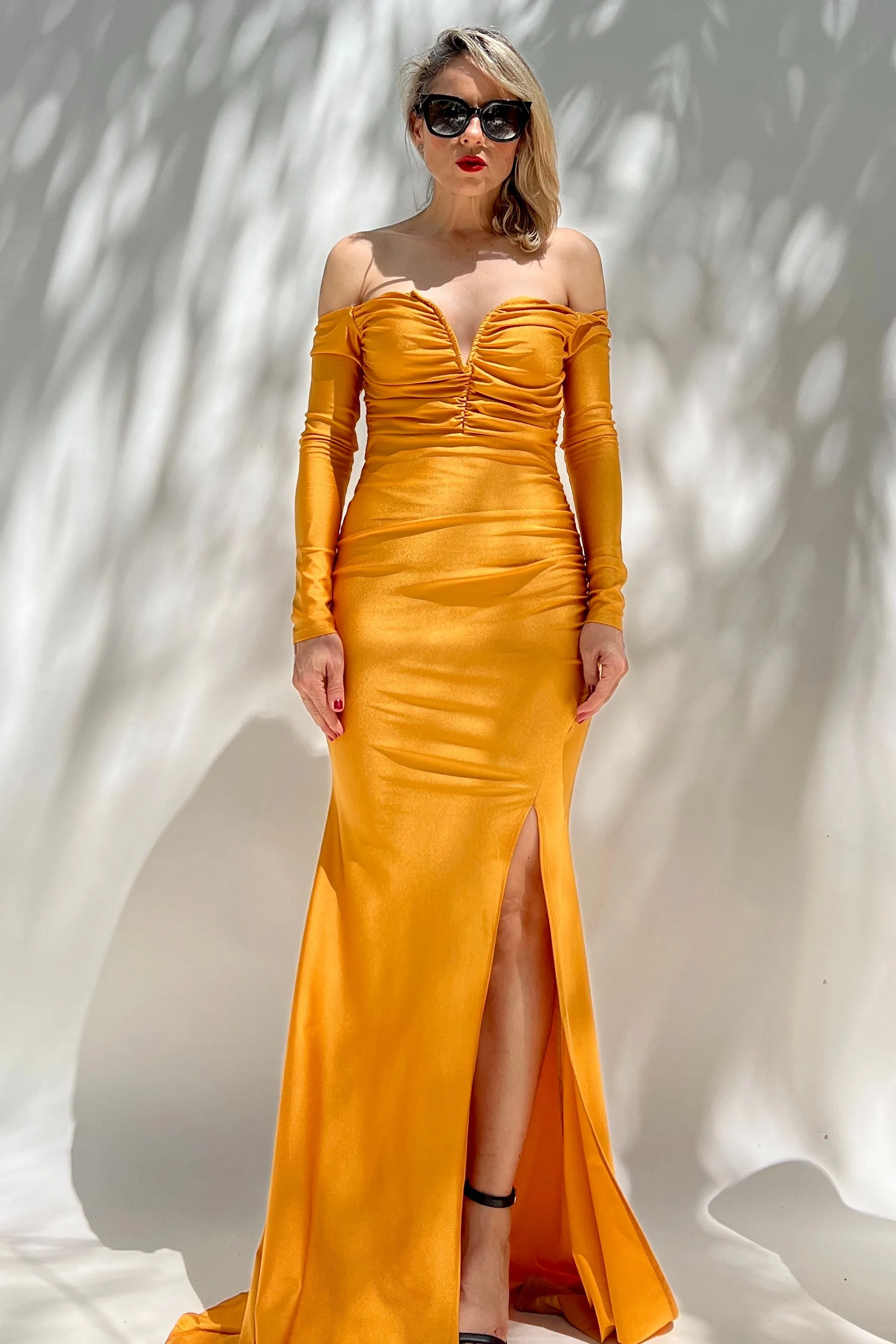 VESTIDO OFF SHOULDER