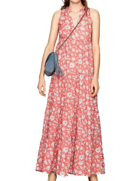vestido pepe jeans estampado floral carola