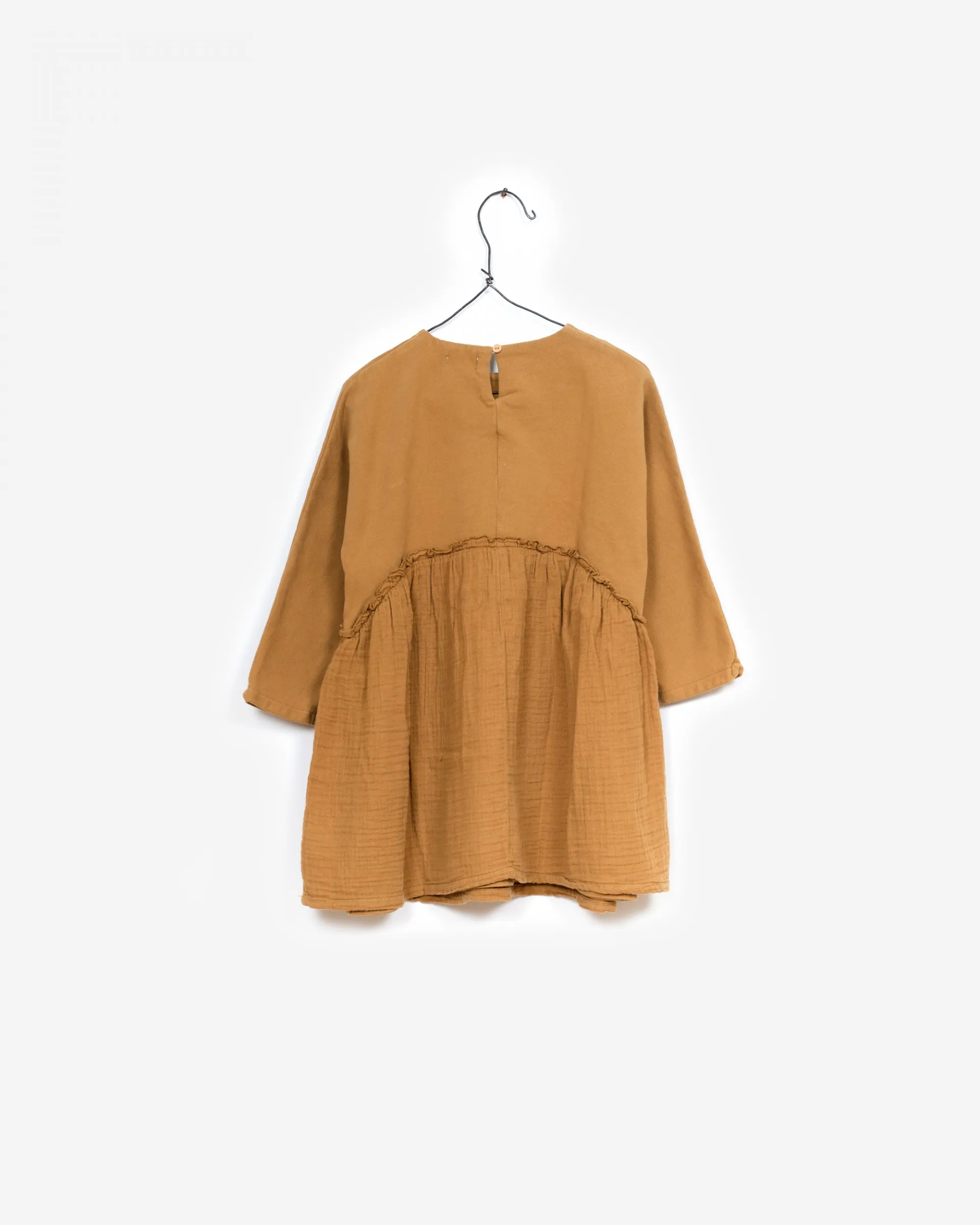 Vestido Tejidos Mixtos