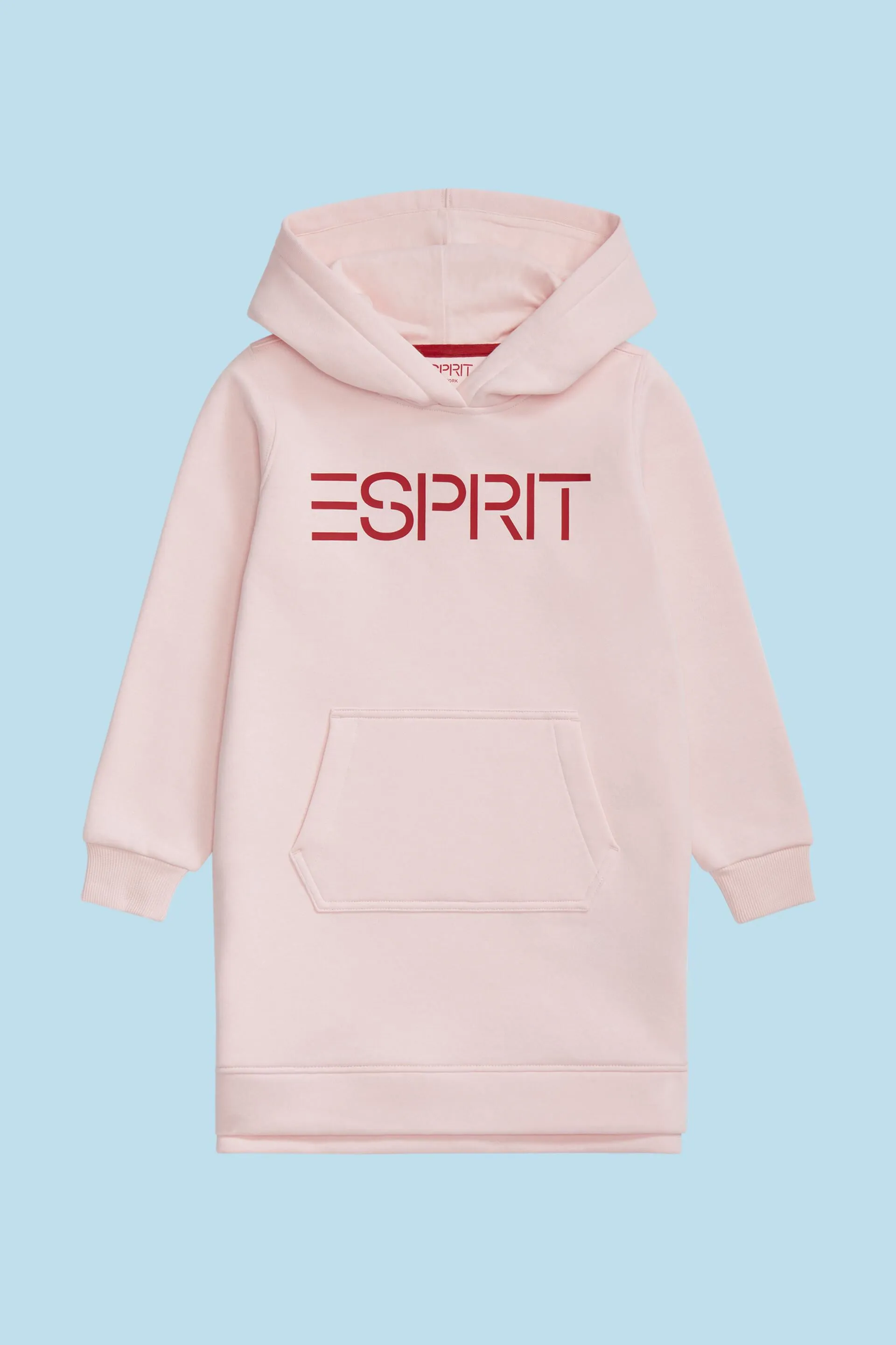 Vestido tipo sudadera con estampado del logotipo