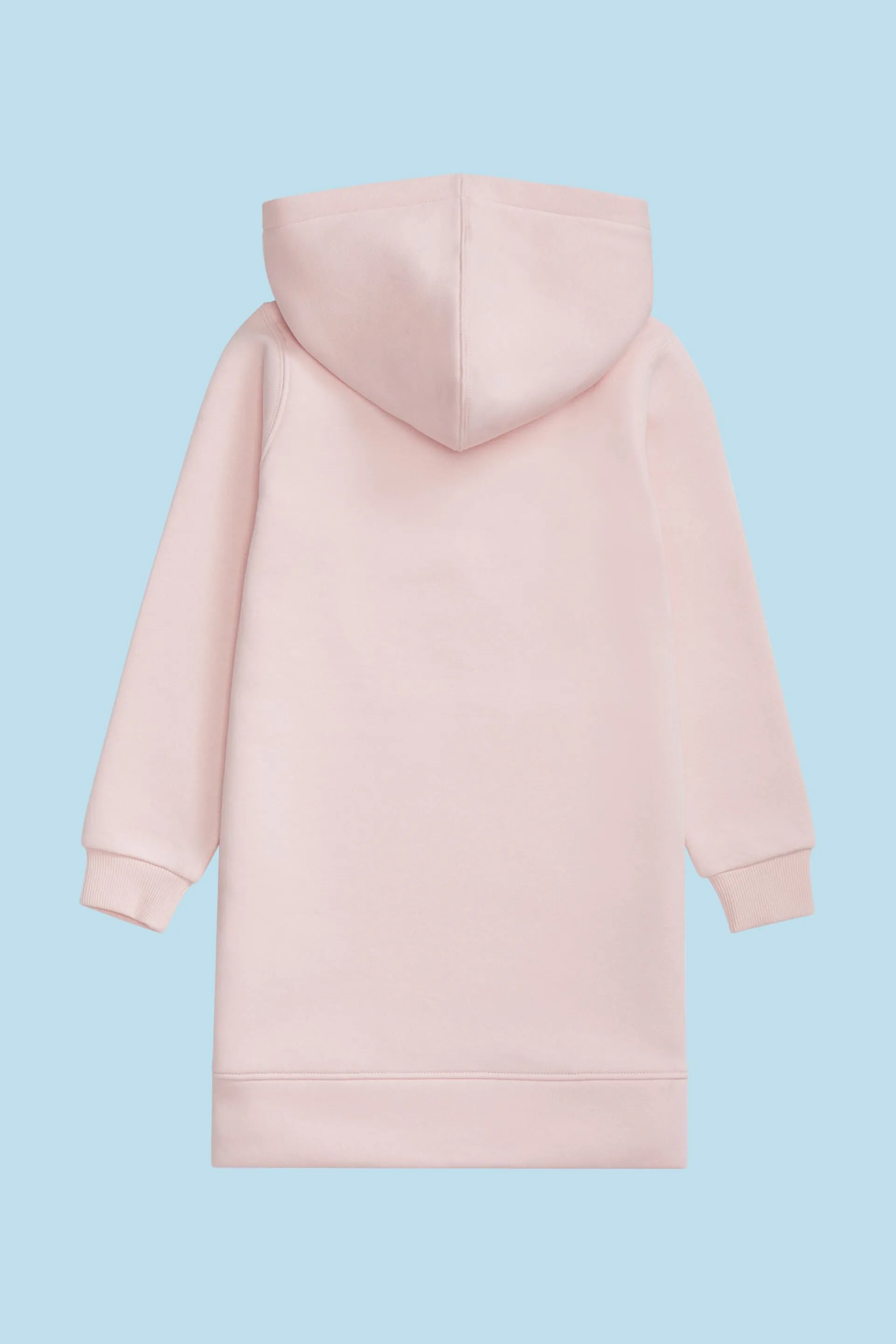 Vestido tipo sudadera con estampado del logotipo