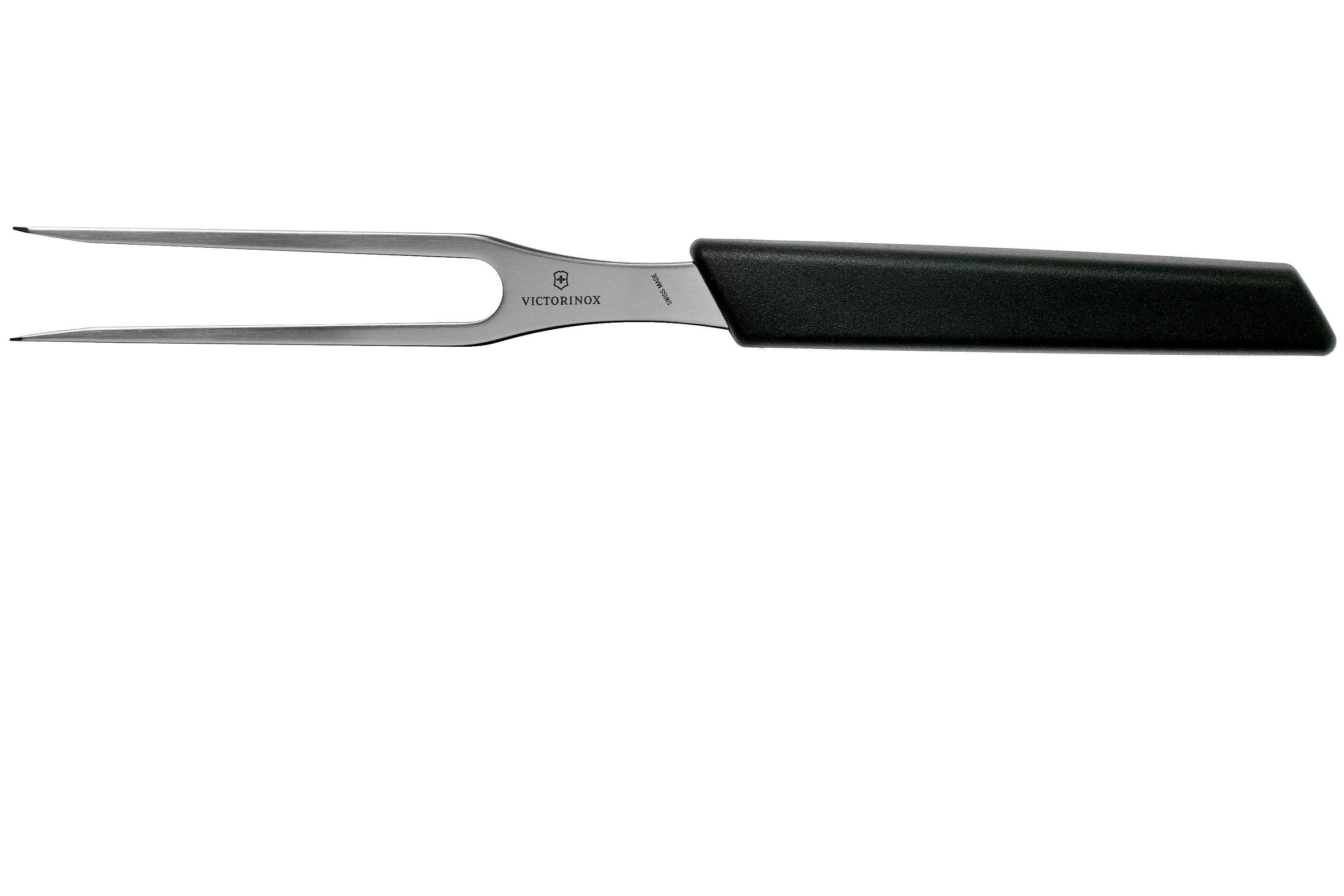 Victorinox Swiss Modern tenedor para carne, negro