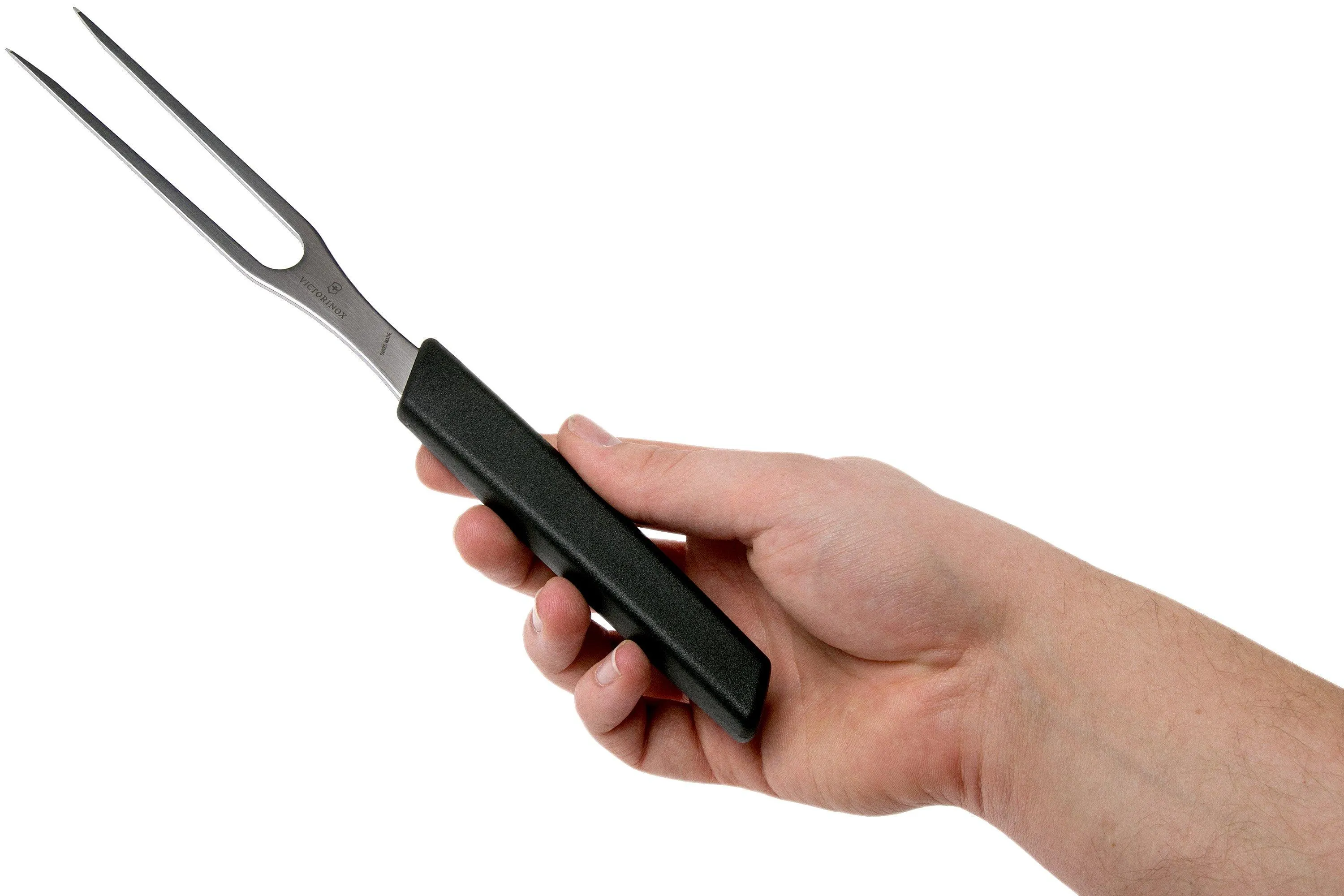 Victorinox Swiss Modern tenedor para carne, negro