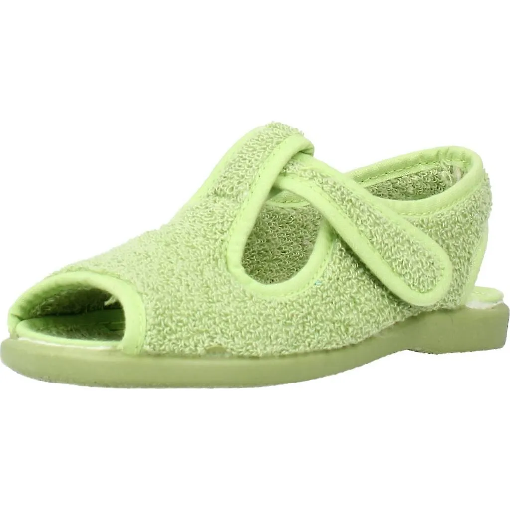 Vulladi Zapatos Niña Hogar 3105 052 Color Oliva