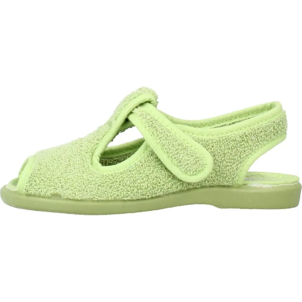 Vulladi Zapatos Niña Hogar 3105 052 Color Oliva