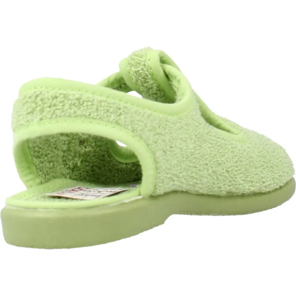 Vulladi Zapatos Niña Hogar 3105 052 Color Oliva
