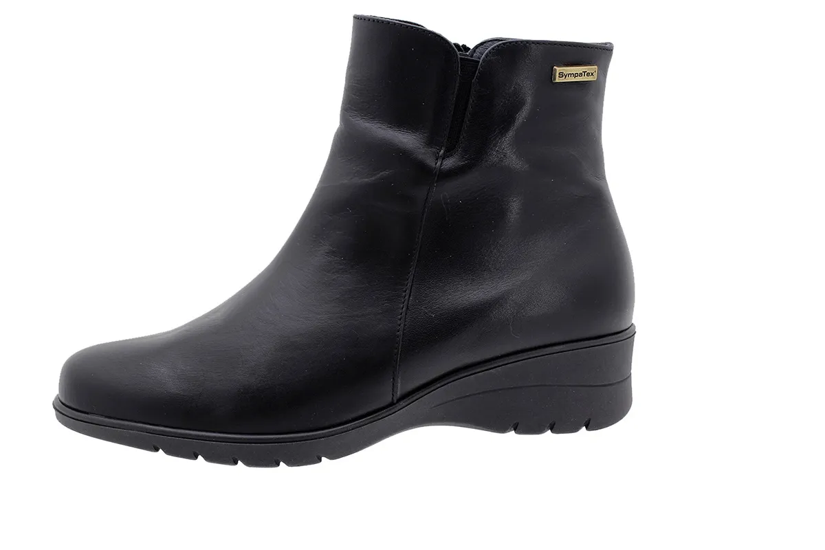 Waterproof Boot Sympatex Black Leather