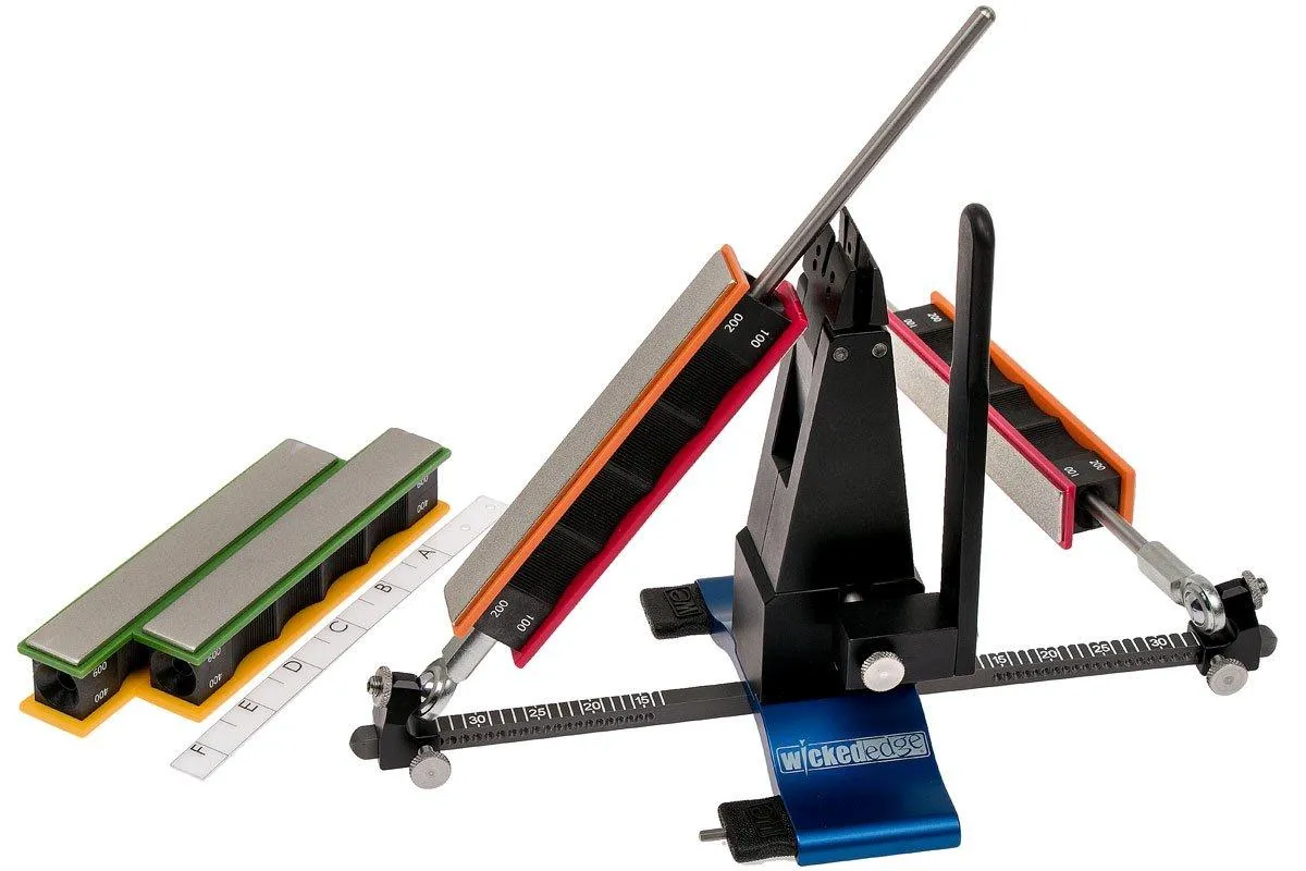 Wicked Edge Afilador de precisión WE130 Sistema de afilado (2018)