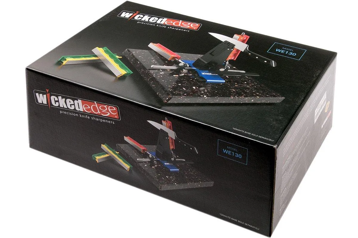 Wicked Edge Afilador de precisión WE130 Sistema de afilado (2018)