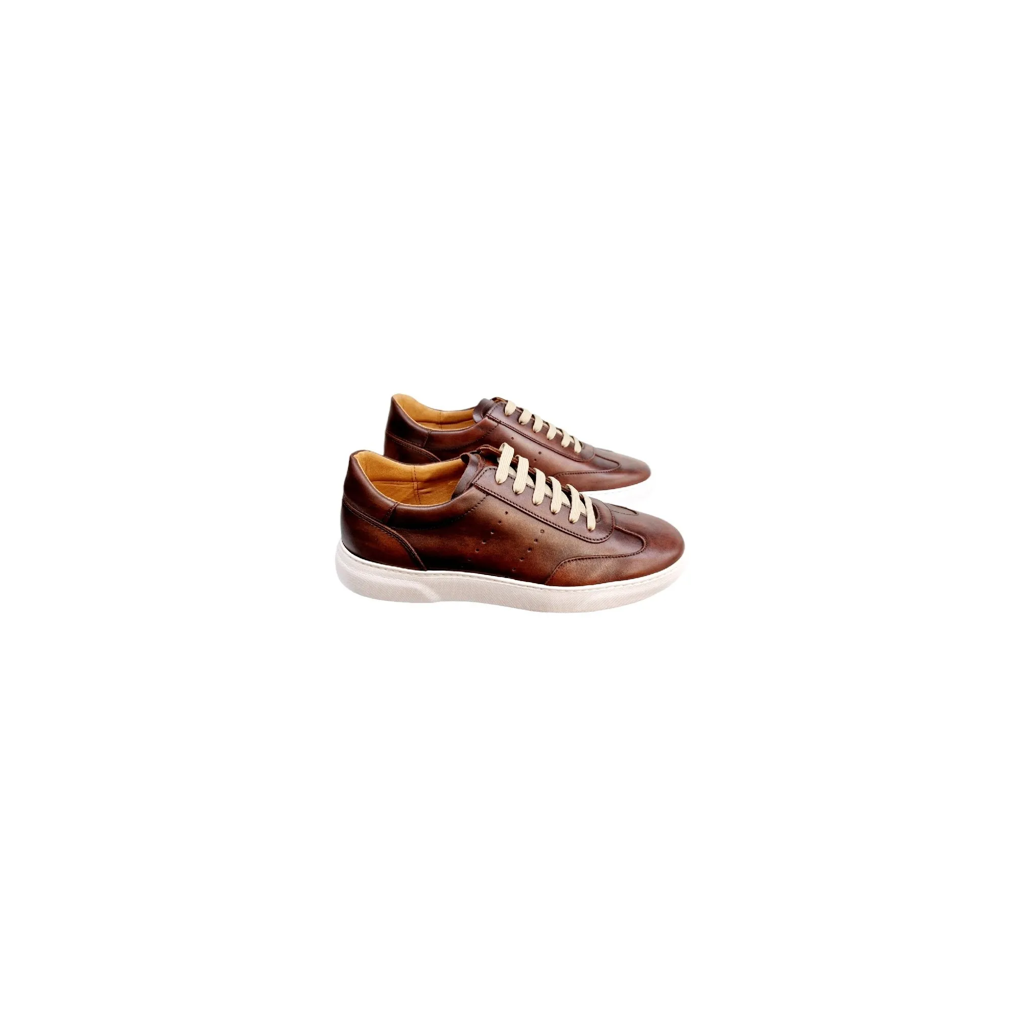ZAPATILLA CASUAL SUELA CASCO ULTRA LIGERA CUERO