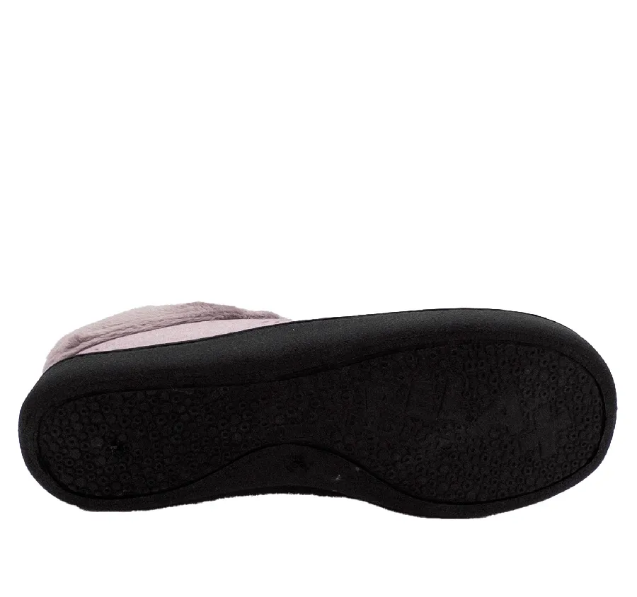 ZAPATILLA ROAL R12213 PLANTILLA PLUMAFLEX DE CASA CÓMODA PARA MUJER TEXTIL ROSA PANTUFLA ADORNO SERIGRAFÍA ERIZOS 27937