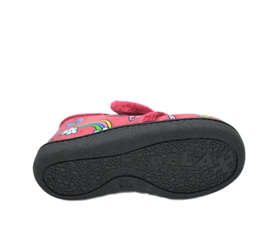 ZAPATILLA ROAL VELCRO ROSA PRINCESA PLANTILLA EXTRAÍBLE DE PLUMAFLEX