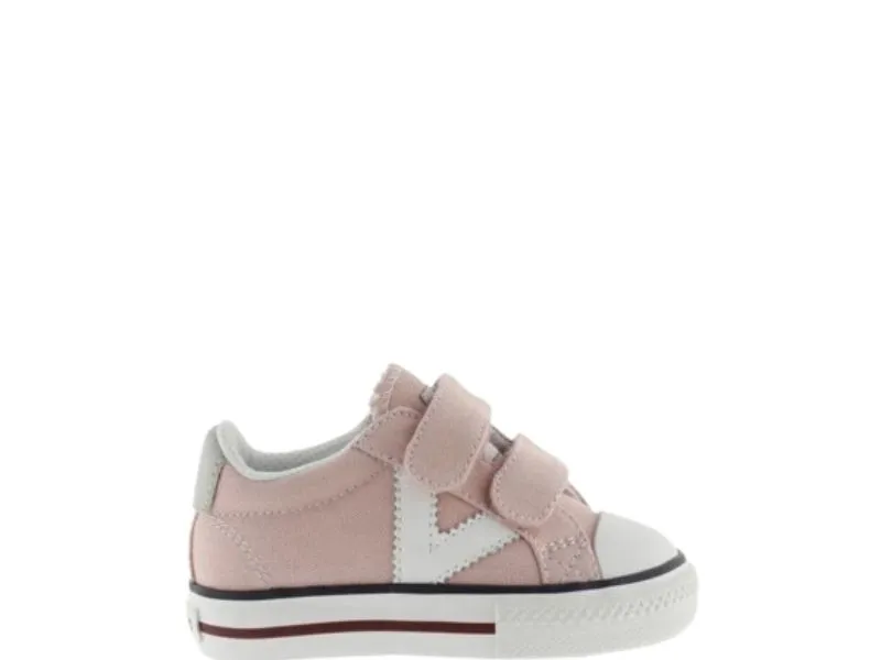 ZAPATILLA TRIBU LONA VELCRO VICTORIA EN COLOR ROSA 1065163
