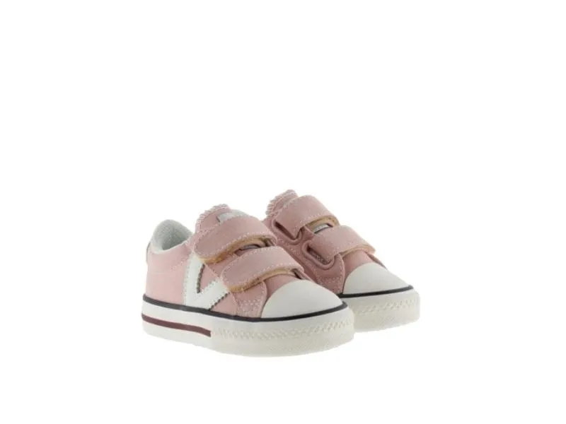 ZAPATILLA TRIBU LONA VELCRO VICTORIA EN COLOR ROSA 1065163