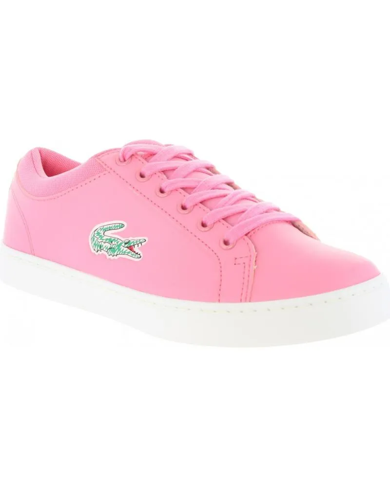 ZAPATILLAS DEPORTE DE MUJER LACOSTE 35CAJ0024 STRAIGHTSET F50 PNKWHT