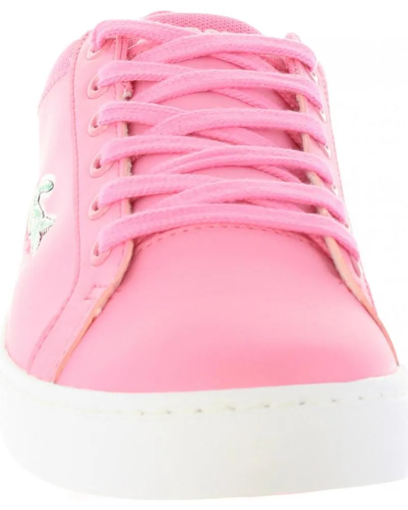 ZAPATILLAS DEPORTE DE MUJER LACOSTE 35CAJ0024 STRAIGHTSET F50 PNKWHT