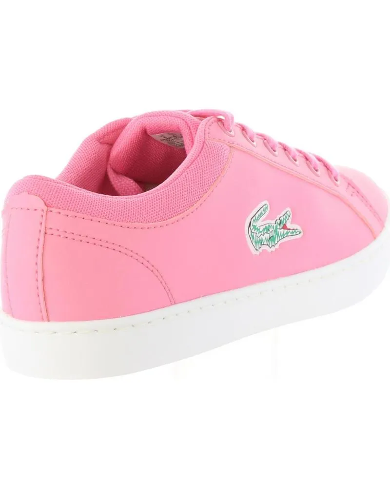 ZAPATILLAS DEPORTE DE MUJER LACOSTE 35CAJ0024 STRAIGHTSET F50 PNKWHT