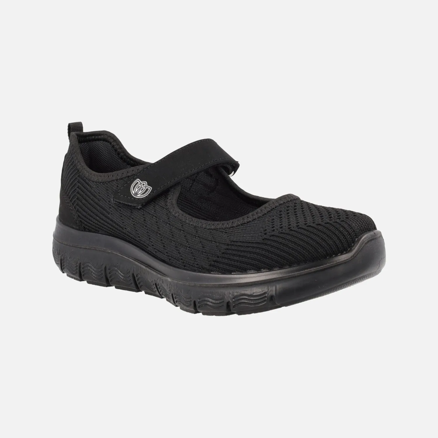 Zapatillas deportivas estilo mercedes con cierre de velcro