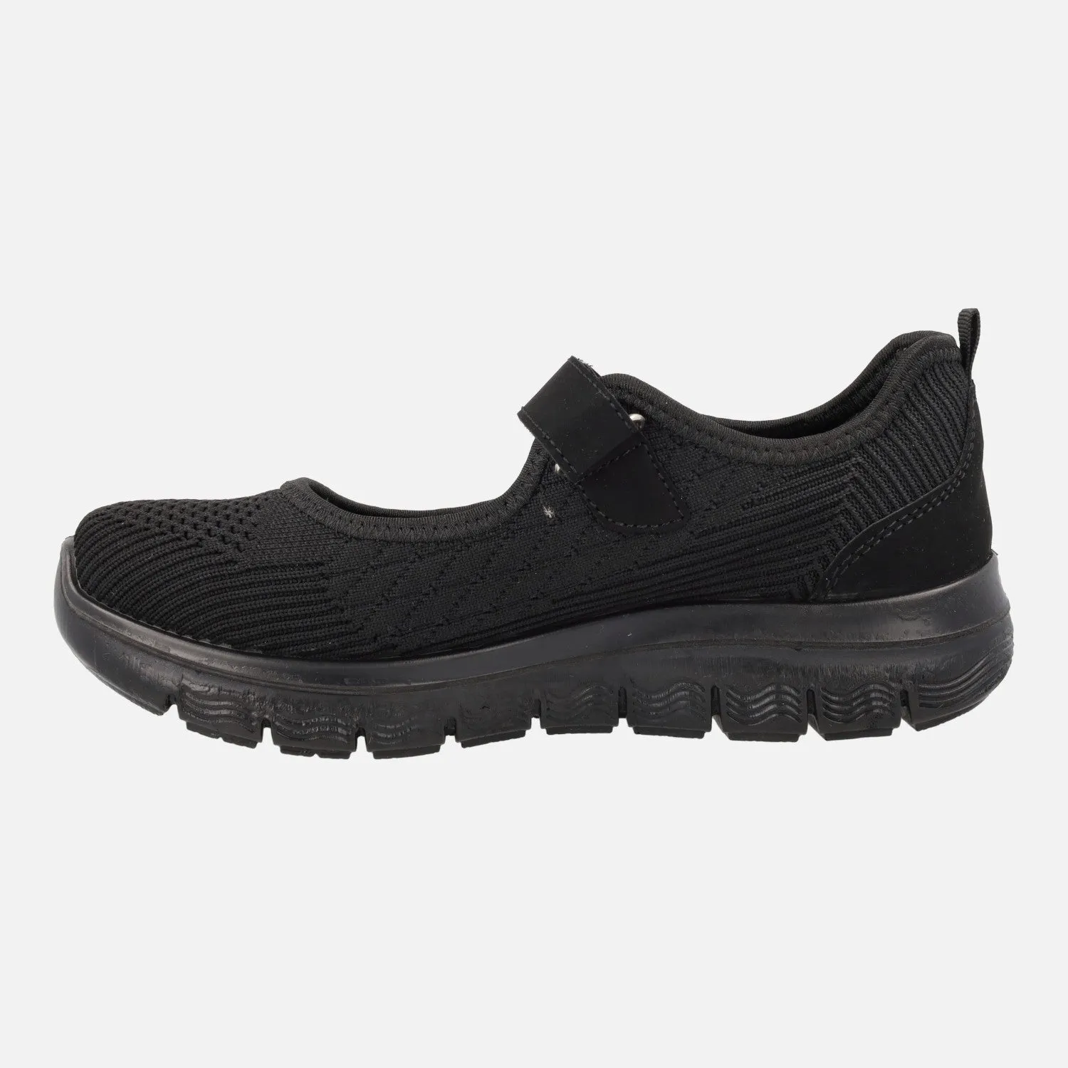 Zapatillas deportivas estilo mercedes con cierre de velcro