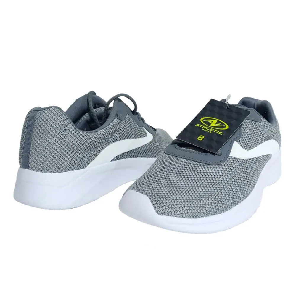 Zapatillas Fitness Gimnasio Memory Foam Plomo Mujer Talla 39 Athletic Works