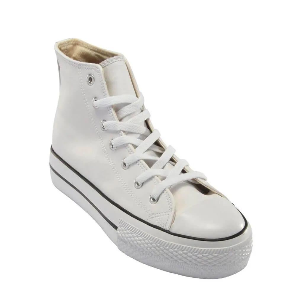 Zapatillas Moda Mujer JOHN SMITH LIBEL HIGH P 23I. Blanco