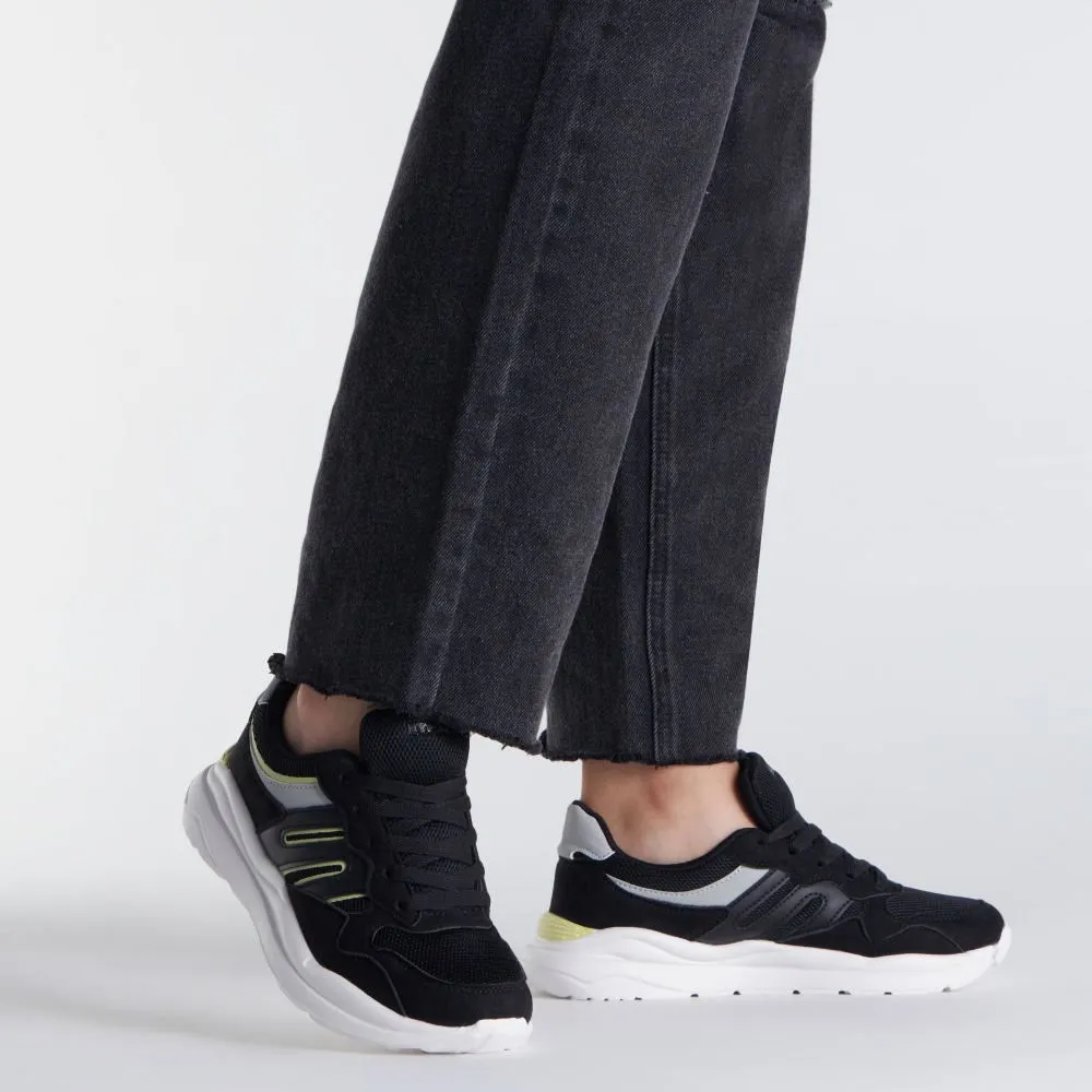 Zapatillas Urbanas Para Mujer Hypnotic Chunk Negro
