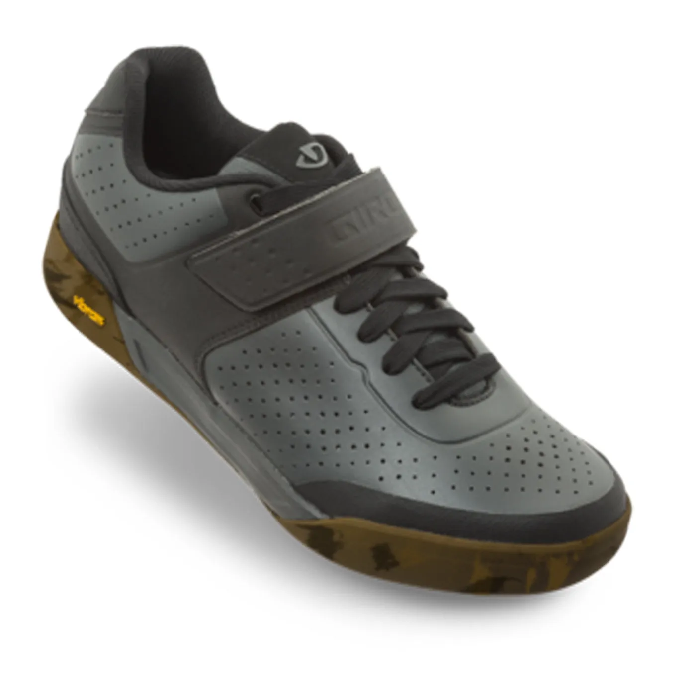 Zapato GIRO Montaa CHAMBER II Hombre Velcro Agujetas Gris Talla:42