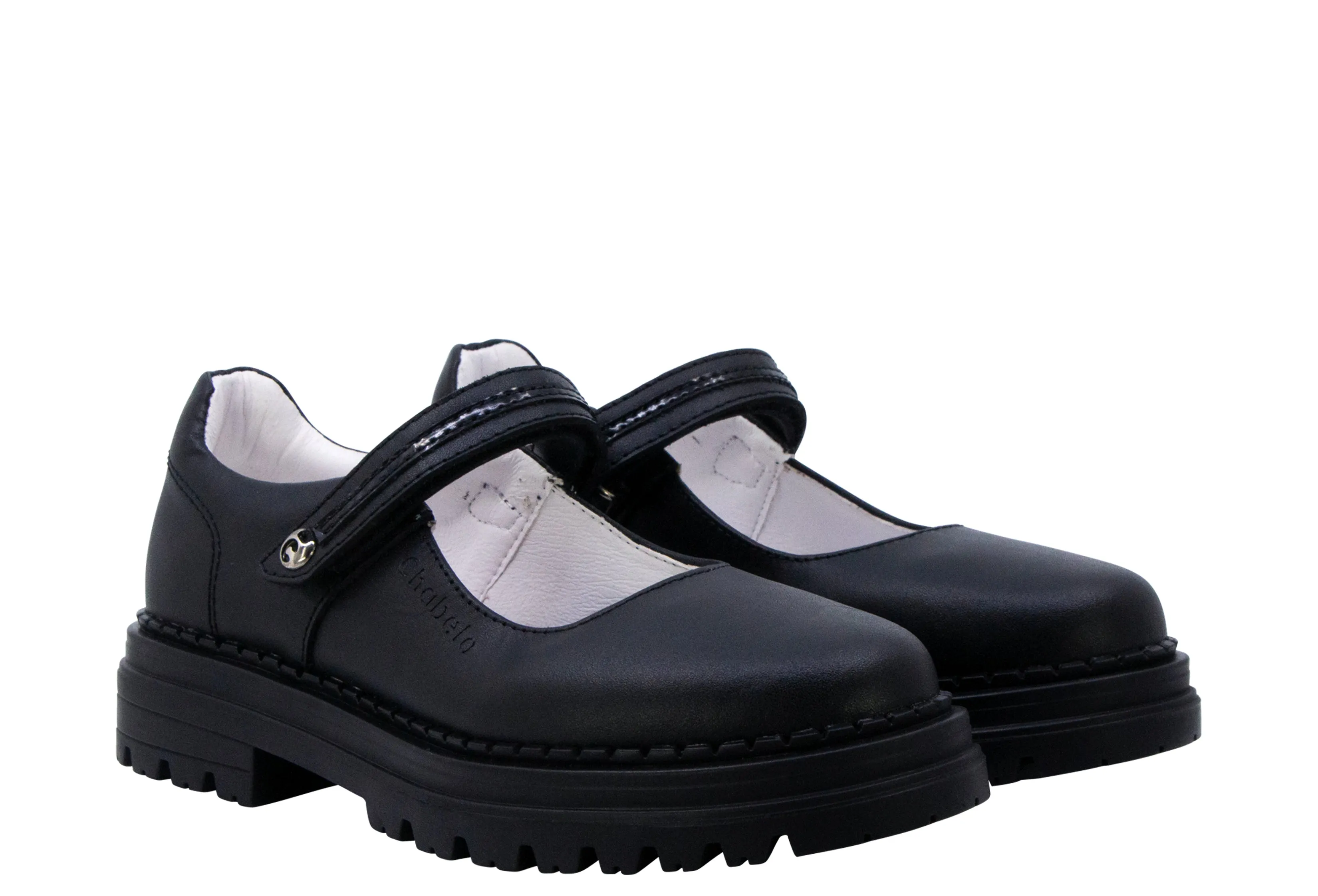 Zapato Niña Escolar Velcro Chabelo