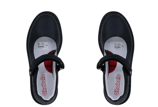 Zapato Niña Escolar Velcro Chabelo