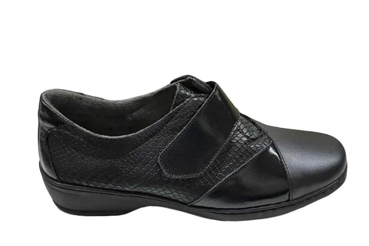 ZAPATO VELCRO ANCHO ESPECIAL COMODO NOTTON 2561