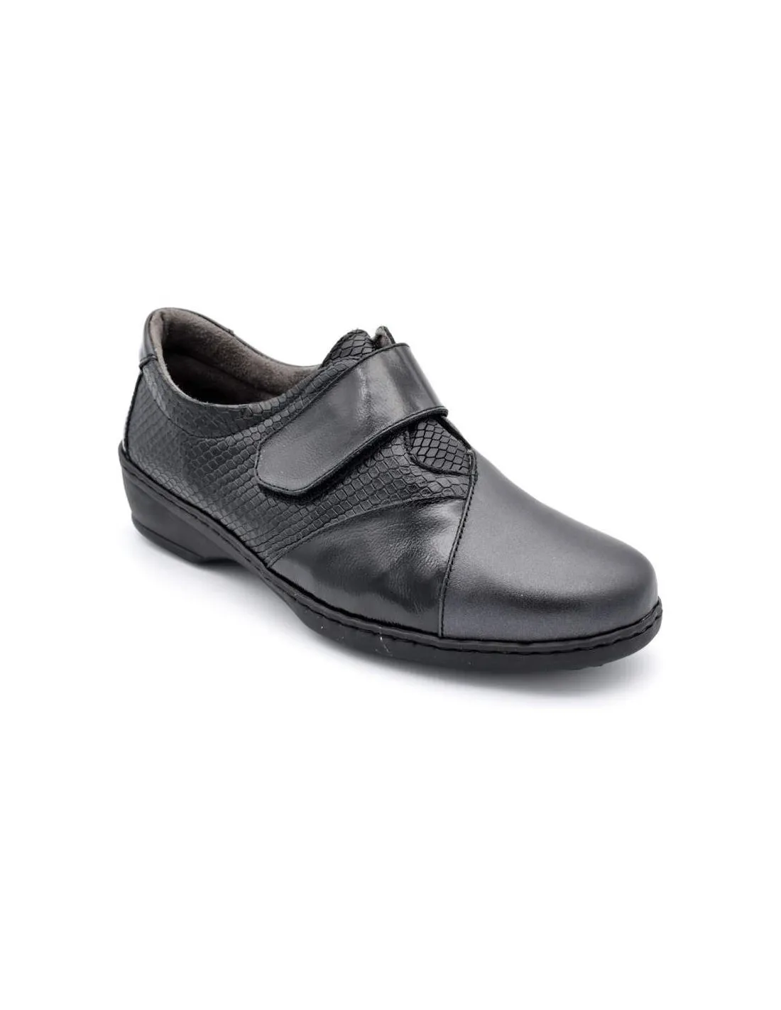 ZAPATO VELCRO ANCHO ESPECIAL COMODO NOTTON 2561