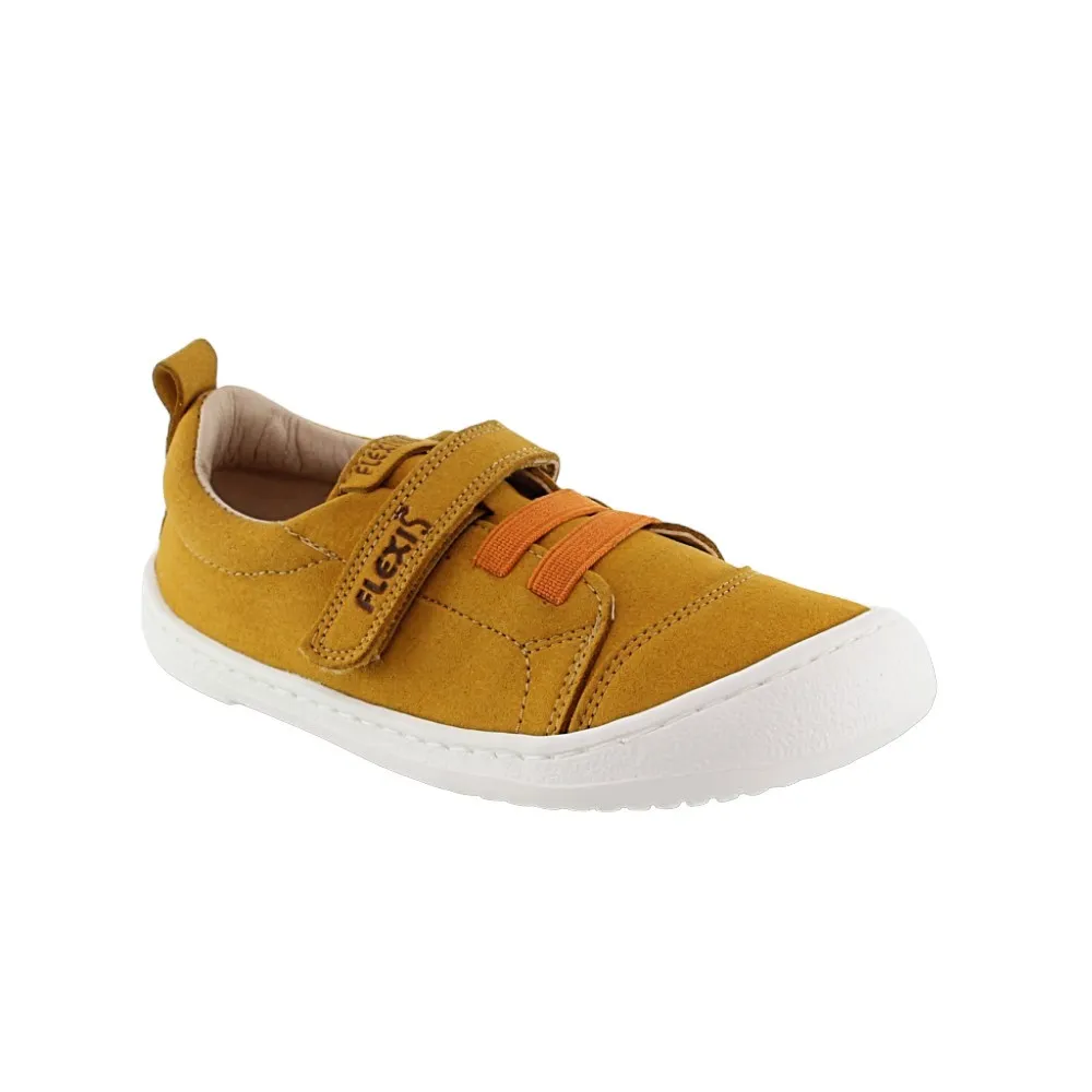 ZAPATOS BAREFOOT FLEXI NENS 9005R MOSTAZA