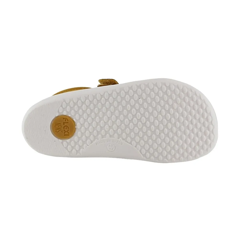 ZAPATOS BAREFOOT FLEXI NENS 9005R MOSTAZA