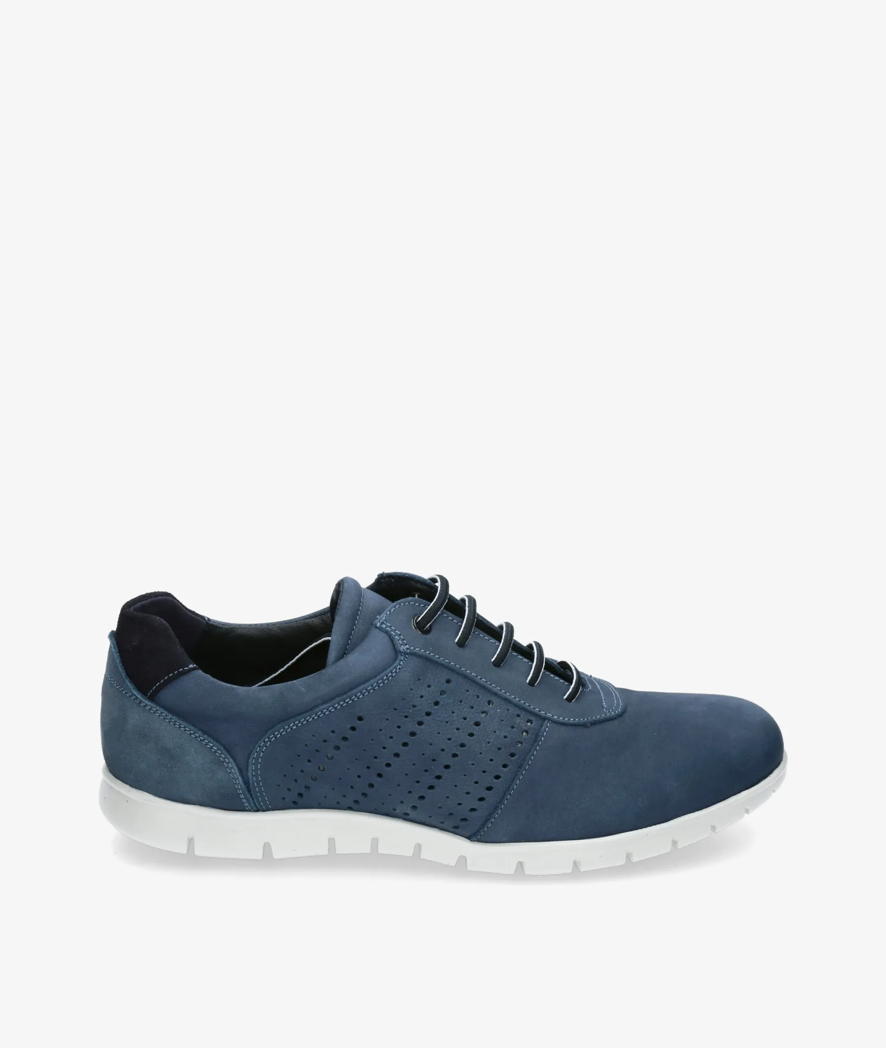 Zapatos casual Traveris 66071 en nobuck jeans