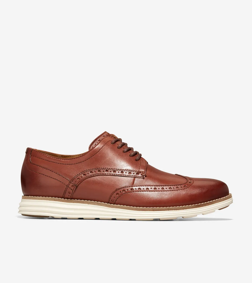 Zapatos con Suela de Goma Acolchado de Hombre | ØriginalGrand Wingtip Oxford