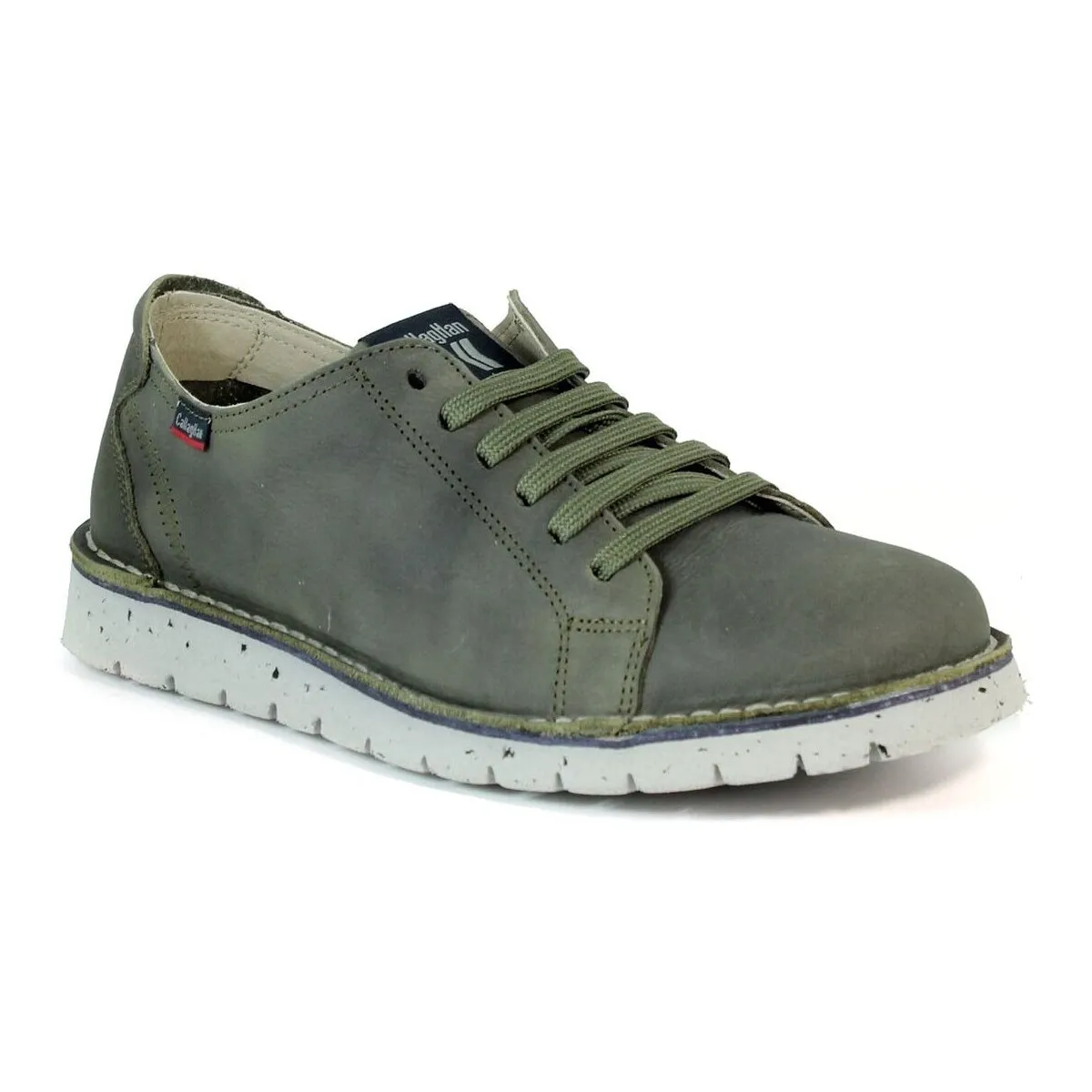 ZAPATOS CORDONES CONFORT CALLGHAN POLARIS 58100 VERDE
