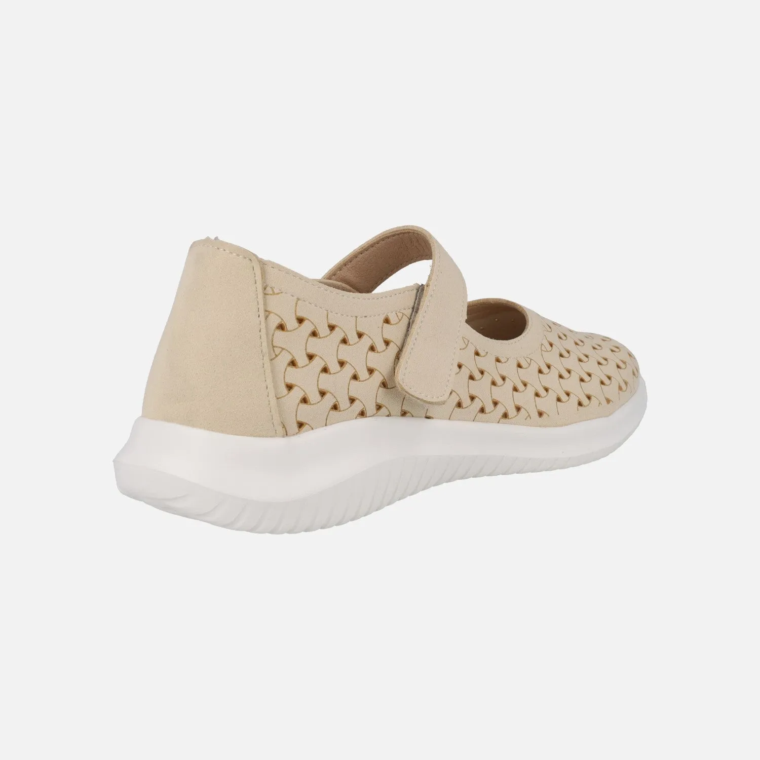 Zapatos deportivos con velcro estilo mercedes Ecoligeros Isa