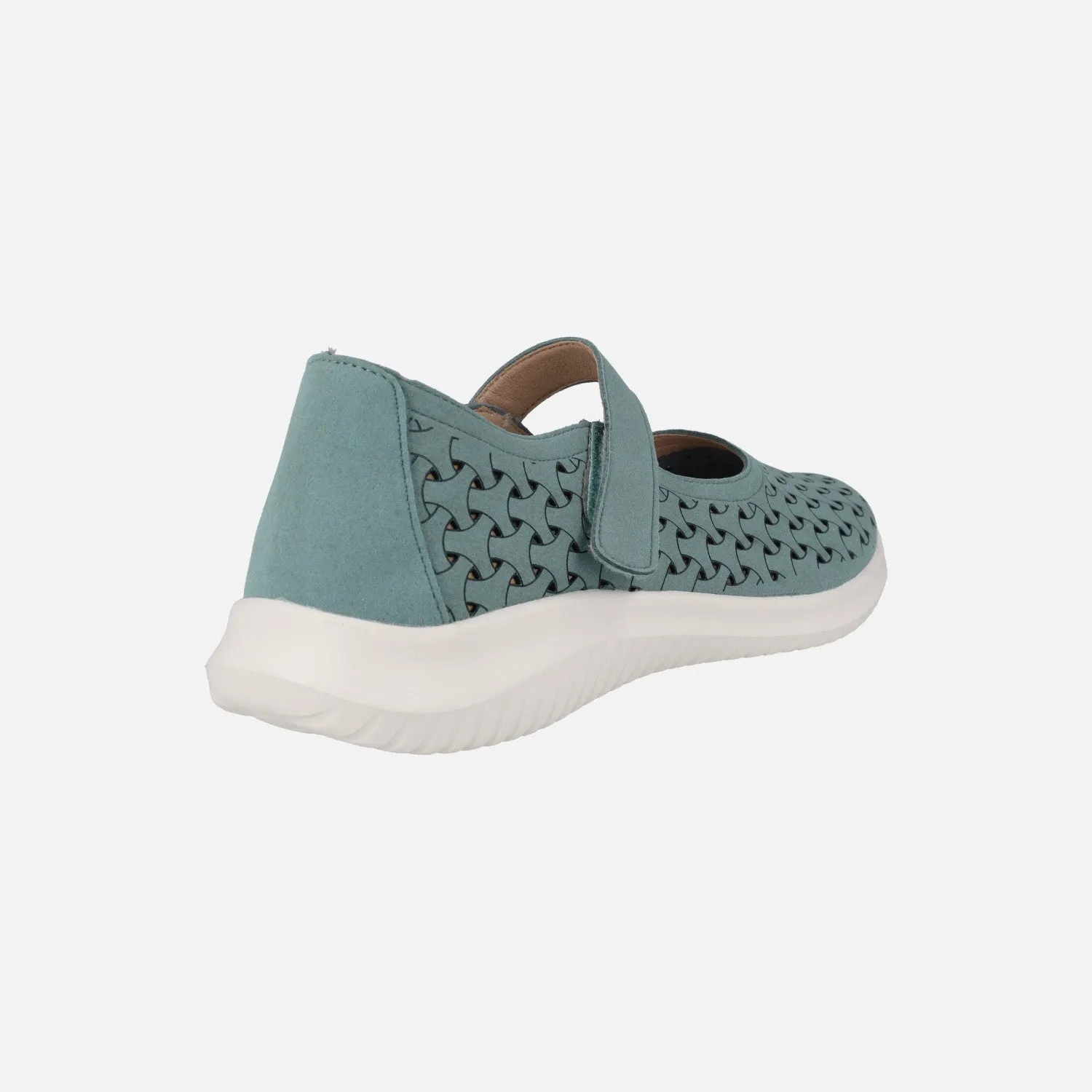 Zapatos deportivos con velcro estilo mercedes Ecoligeros Isa
